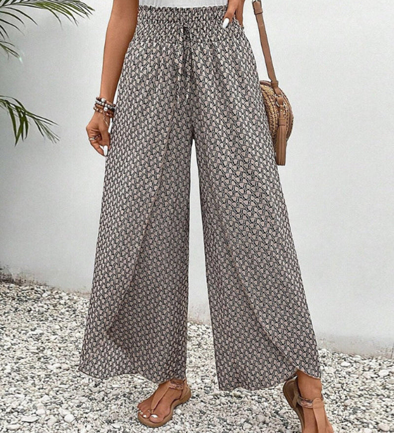 Louanne | Pantalon pour femmes à imprimé géométrique
