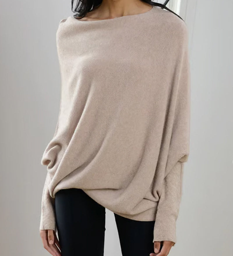 VÊtement Maille Asymétrique Drappé Et Innovant
