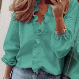 Chemisier Boho à Volants