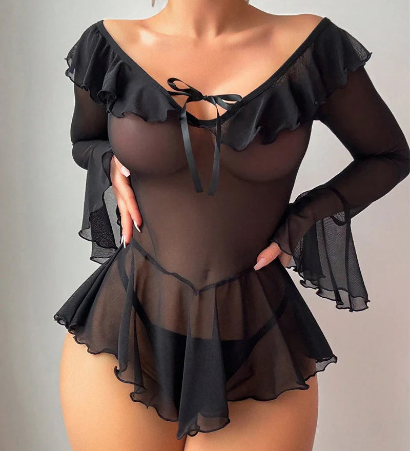 Lingerie Sexy Transparente