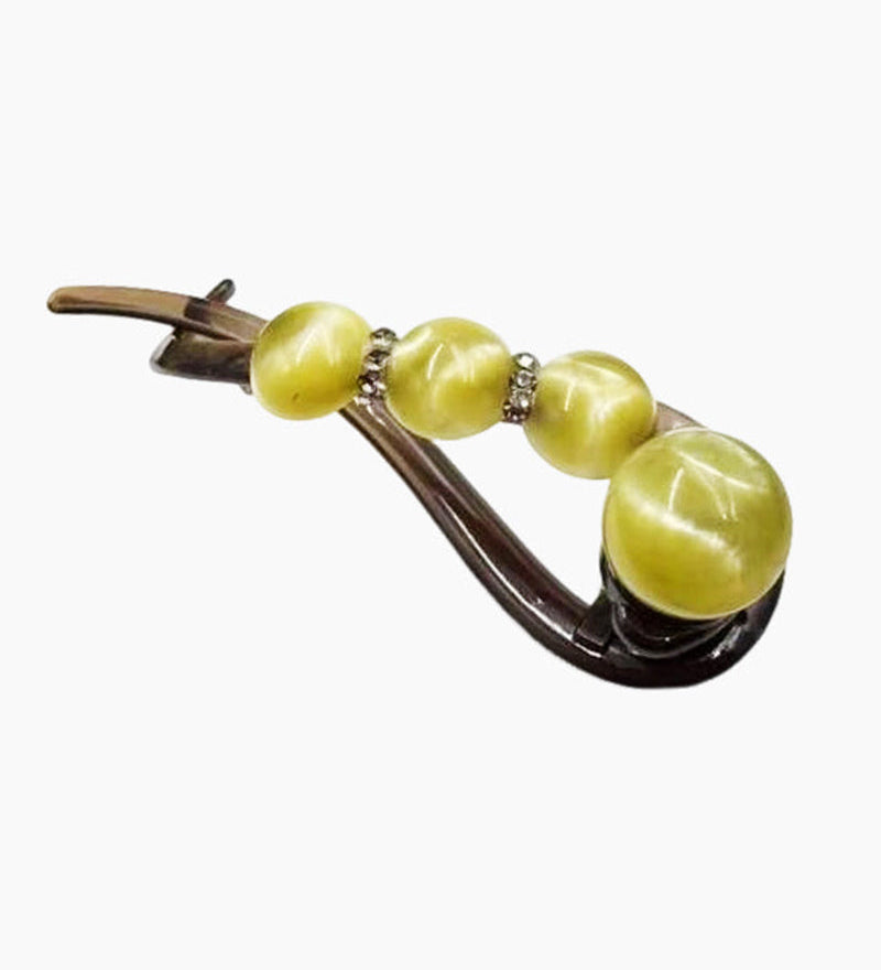 Barrette Élégante Pour Coiffures Vers L’Arrière