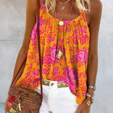 Tank Top Camisole Imprimé Casual