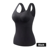 Bra Femmes Maillots De Corps Thermiques Avec Intégré