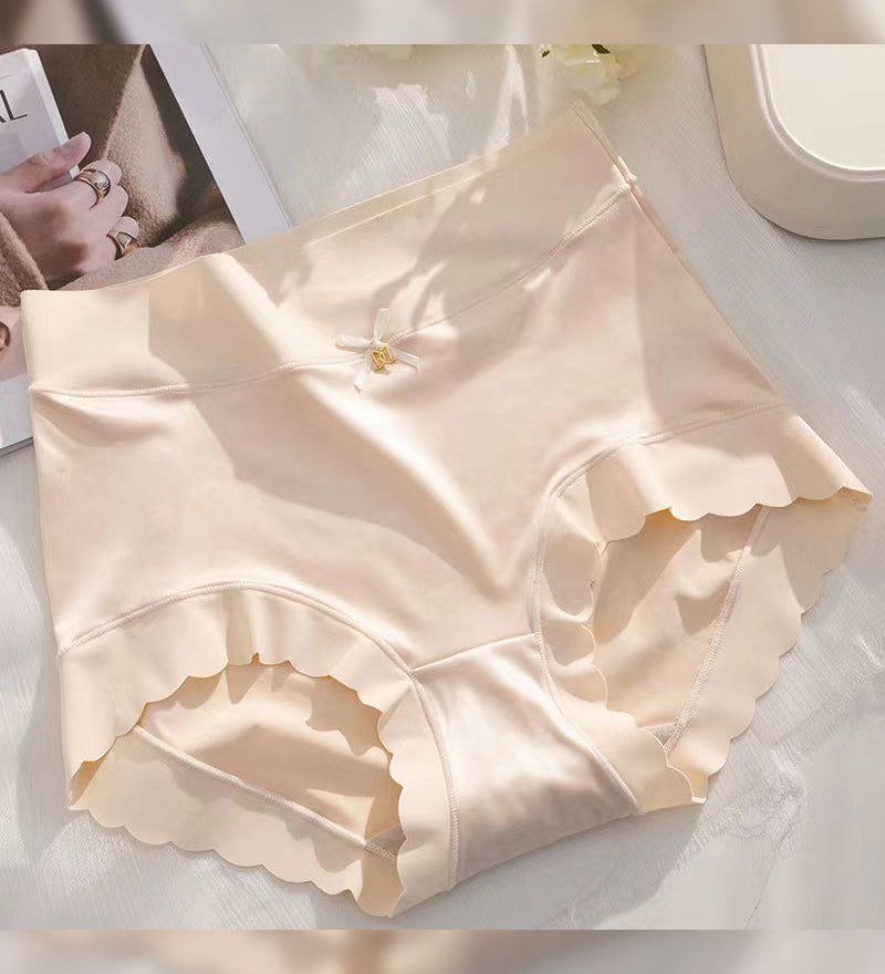 Lingerie Motif Vague Soie Glacée