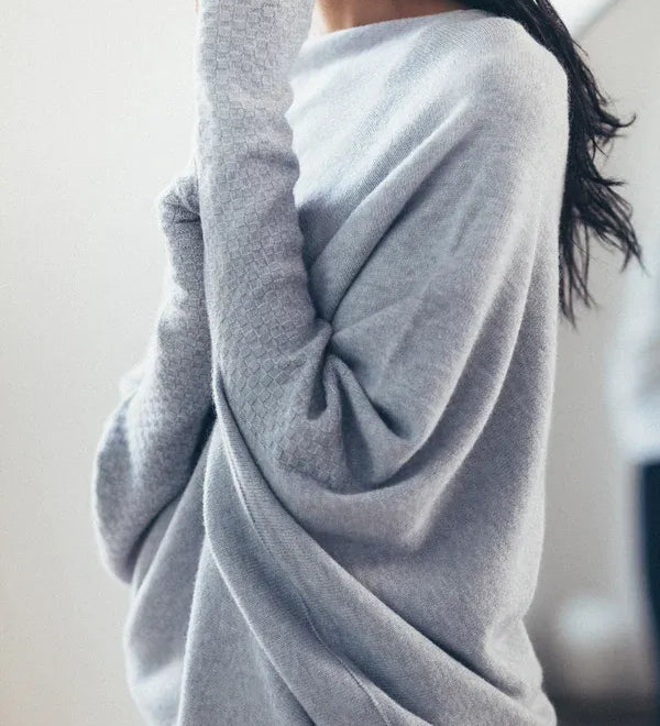 Amaris | Pull oversize à col convertible pour femme