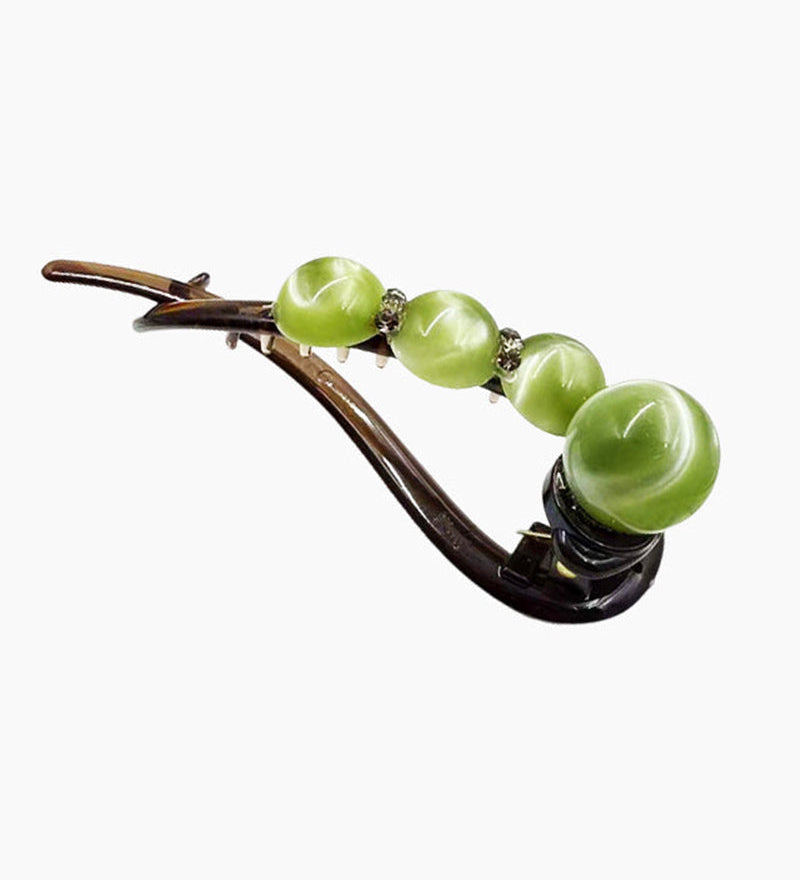 Barrette Élégante Pour Coiffures Vers L’Arrière