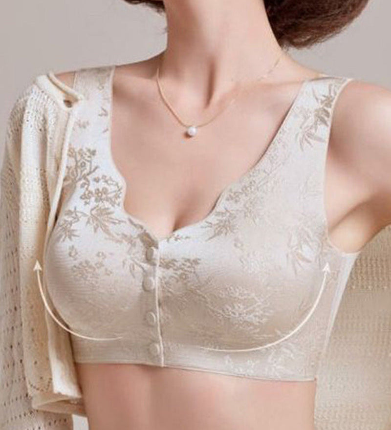Confort Fermeture Avant & Soutien-Gorge Sans Armature Et Sans Couture
