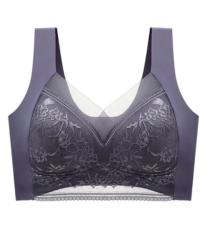 👙 Super Confortable Et Doux Soutien-Gorge Dentelle Pour Femmes Sans Armature