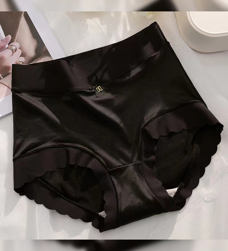 Lingerie Motif Vague Soie Glacée