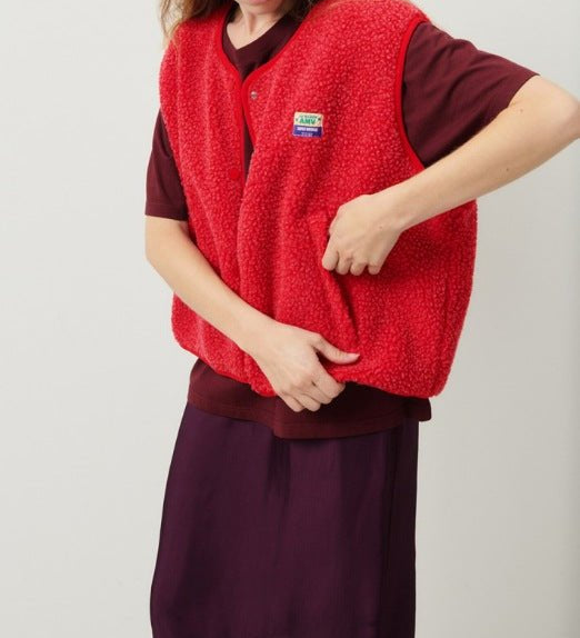 Luciana | Gilet sans manches boutonné pour femme