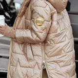 Clara – Manteau matelassé d’hiver femme avec capuche