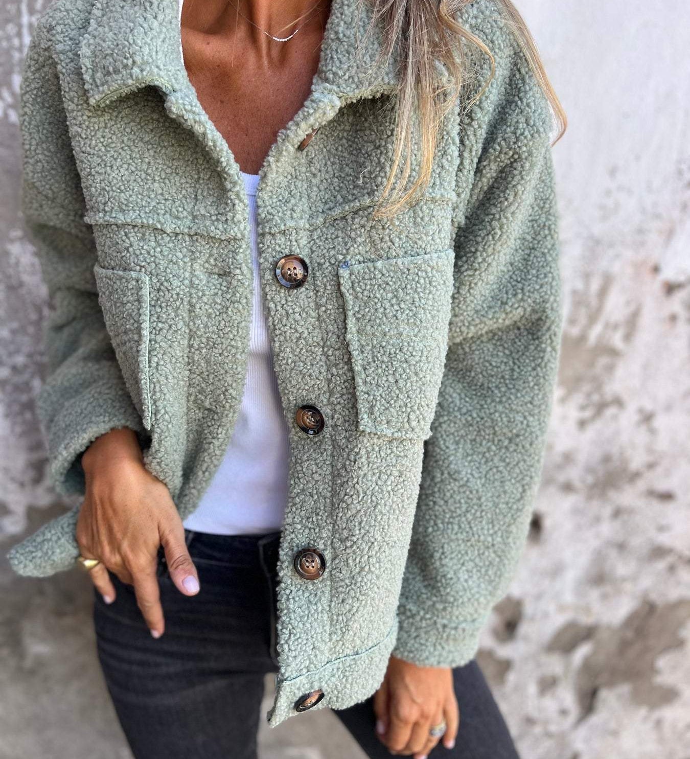 Aisling | Manteau mi-saison coupe droite pour femme