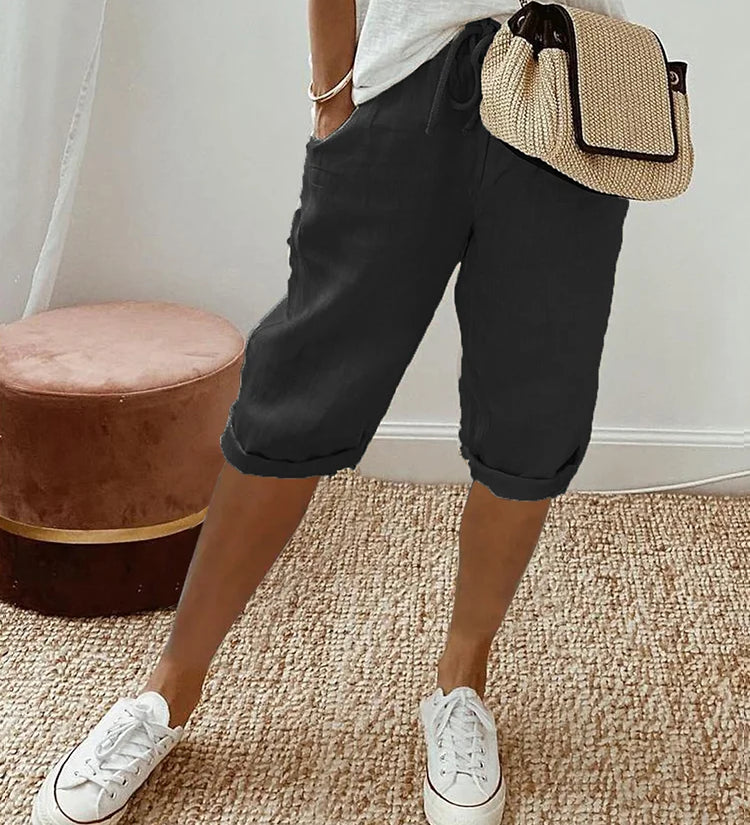 Calypso | Pantalon court à cordon