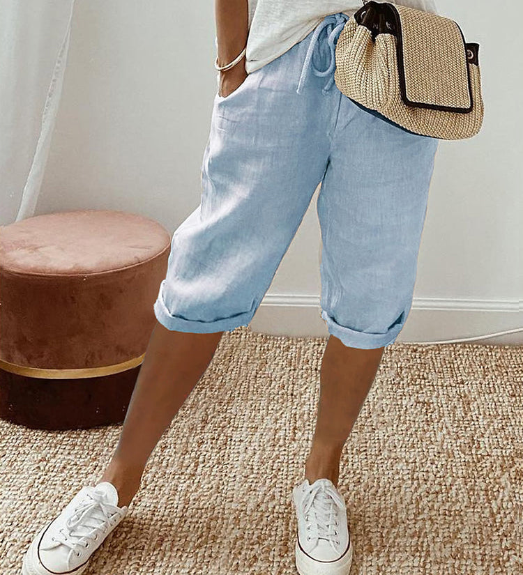 Calypso | Pantalon court à cordon
