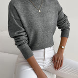 Élise – Pull à col rond femme
