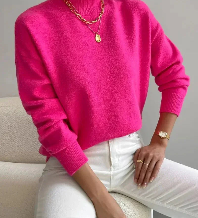 Élise – Pull à col rond femme