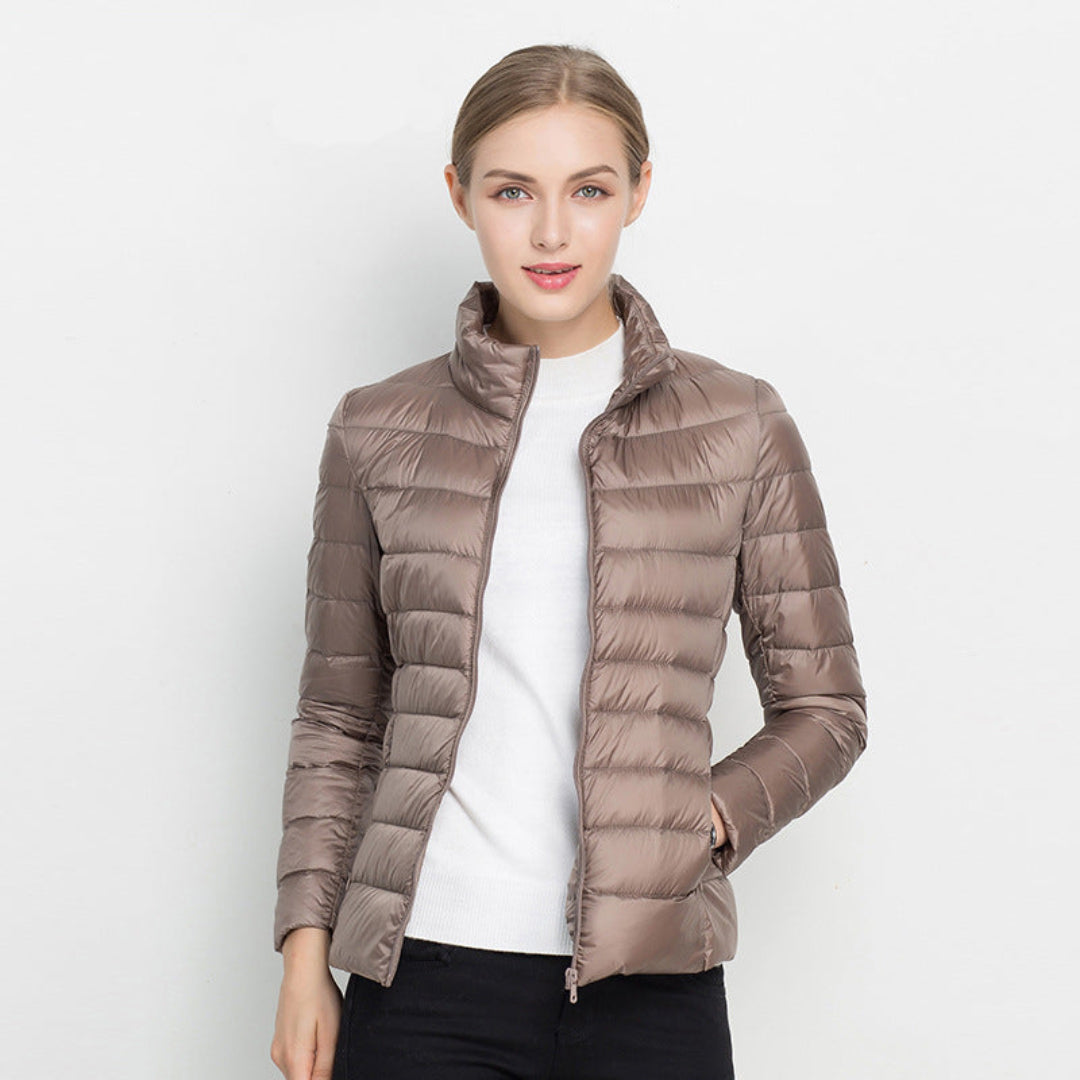 Ines | Veste matelassée à manches longues et doublure chaude pour femme