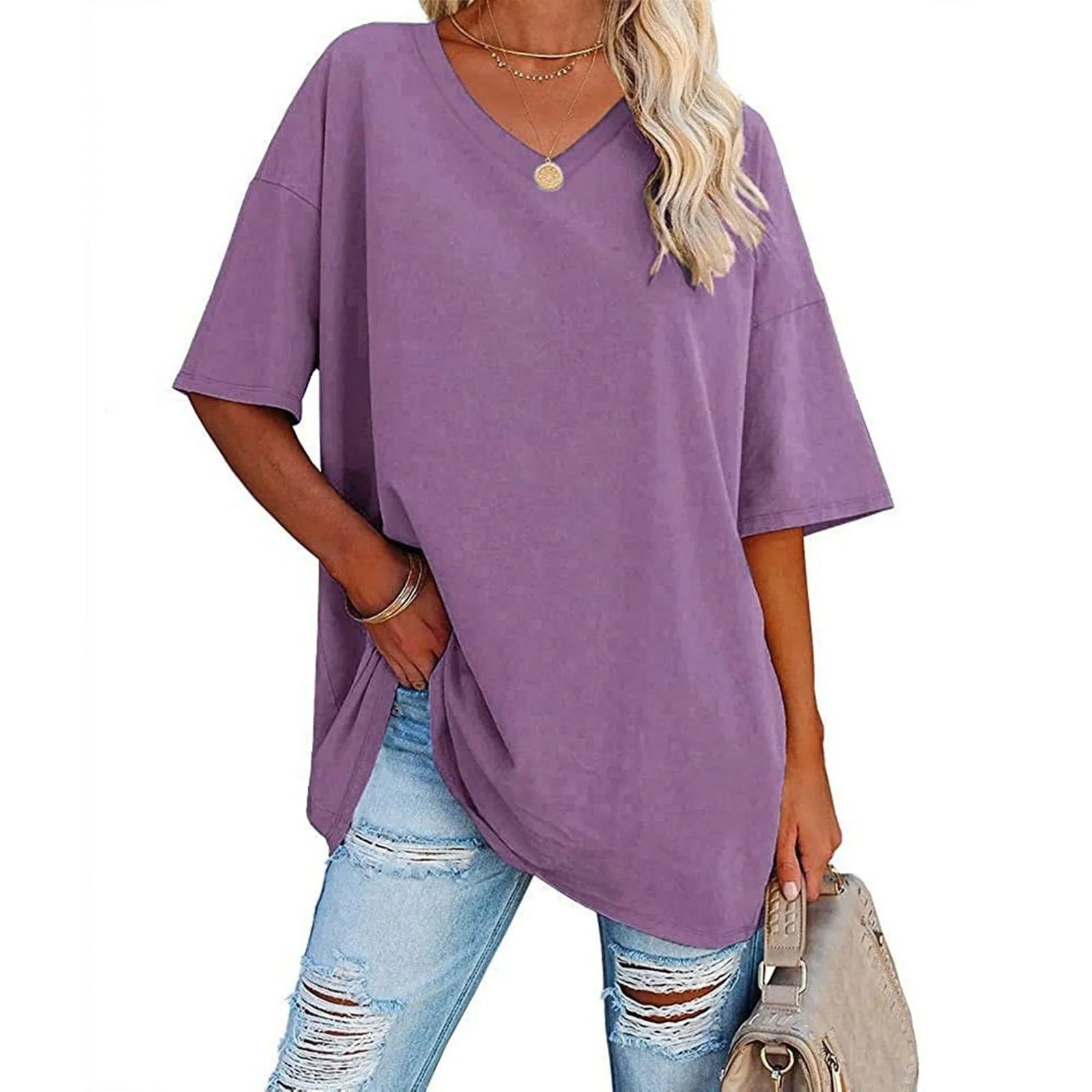 Gisele - T-shirt Élégant en Coton